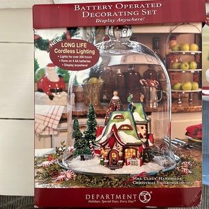 Department 56 - Mrs. Claus’ Handmade Christmas Stockings